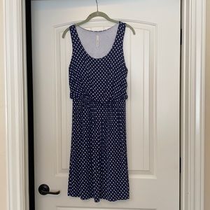 Gilli Nell Jersey Dress. Size M. Color Blue.